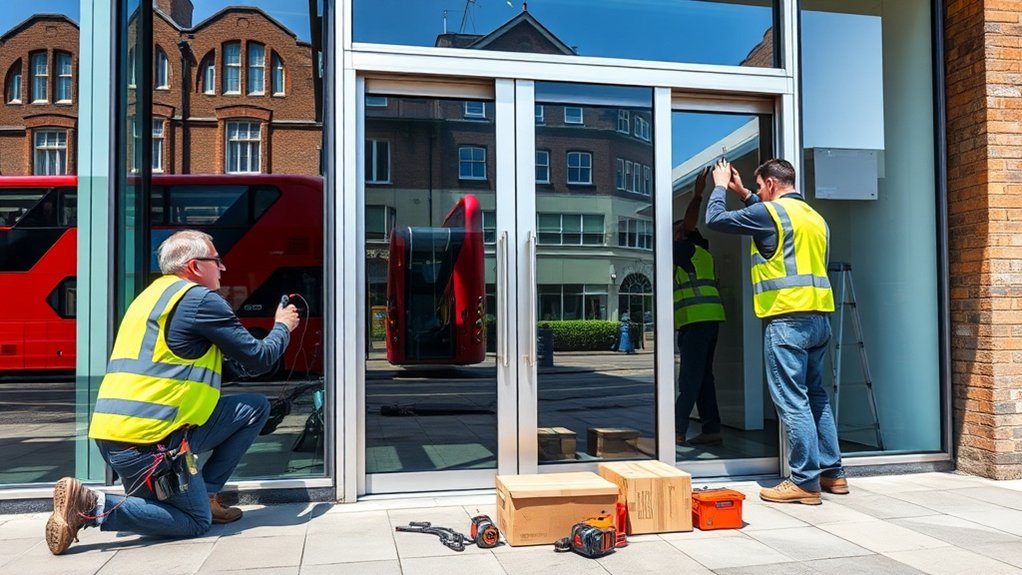 Automatic Door Installation Leytonstone