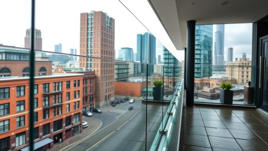 Glass Balustrades Bush Wood
