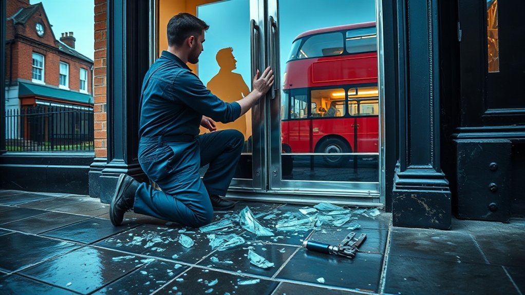 Glass Door Repair Leytonstone